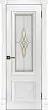 Межкомнатная дверь Regidoors Elegante Classico Корсика Perla витраж Маэстро