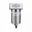 Встраиваемый грунтовый светильник Odeon Light Ingro 6661/1GB LED 3W