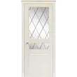 Межкомнатная дверь La Porte серия New Classic модель 200.2 ясень карамель со стеклом Ромб