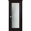 Межкомнатная дверь La Porte серия New Classic модель 200.6 ясень браун со стеклом Лилия