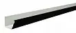 Желоб прямоугольный Vortex Matt 127мм 3м RAL 9005 черный