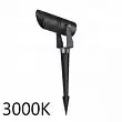 Уличный светильник Odeon Light Nature LED CREE 6W 3000K черный, арт. 6648/6GL3