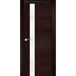 Межкомнатная дверь La Porte серия Modern модель 100.1S ясень браун со стеклом