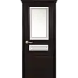 Межкомнатная дверь La Porte серия New Classic модель 200.2 ясень браун со стеклом квадро