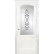 Межкомнатная дверь La Porte серия New Classic модель 200.4 ясень бланко витраж с бевелсами Бриз