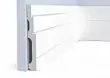 Плинтус дюрополимерный под покраску Hiwood B120V1 фигурный 2000x120x16