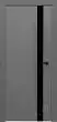 Межкомнатная дверь Regidoors Art Line Uno Grigio Ral 7015 стекло