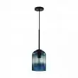 Подвес Lumion Boris 5280/1 1*60W черный, синий