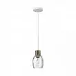 Подвес Lumion Ice цвет белый, золотой, прозрачный арт. 6583/1A  1*40W E27