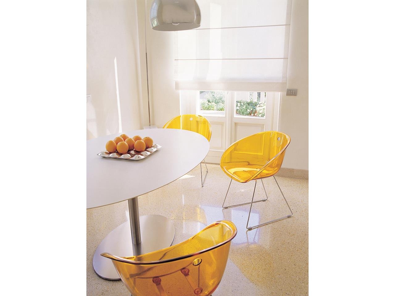 кухонные стулья желтого цвета