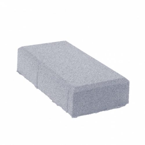 Резиновая плитка Кирпич 10x20 см серая