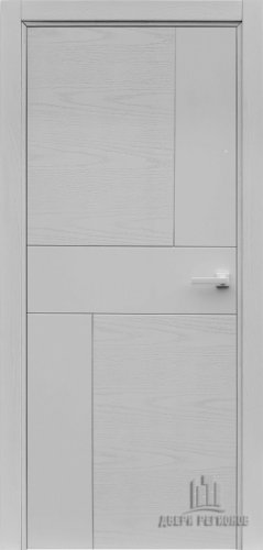 Межкомнатная дверь Regidoors Art Line Fusion Chiaro Patina Argento Ral 9003 глухая