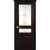 Межкомнатная дверь La Porte серия New Classic модель 200.2 ясень браун витраж с бевелсами Танго
