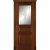 Межкомнатная дверь La Porte серия Classic модель 300.1 красное дерево с матовым стеклом Алет