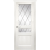 Межкомнатная дверь La Porte серия New Classic модель 200.2 ясень бланко со стеклом Ромб