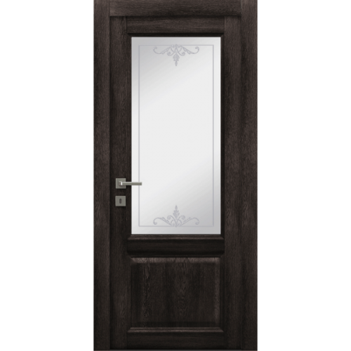 Межкомнатная дверь La Porte серия Master модель 400.2 конго стекло Лора