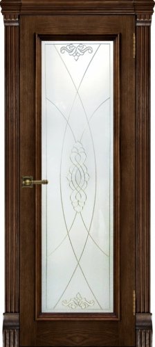 Межкомнатная дверь Regidoors Elegante Classico Тоскана Brandy стекло Мираж