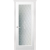 Межкомнатная дверь La Porte серия New Classic модель 200.6 ясень бланко со стеклом Лилия