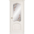 Межкомнатная дверь La Porte серия Classic модель 300.5 ясень карамель с витражом Бордо