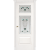 Межкомнатная дверь La Porte серия Classic модель 300.6 ясень бланко с витражом Корсо