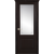 Межкомнатная дверь La Porte серия New Classic модель 200.1 ясень браун стекло контур София