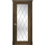 Межкомнатная дверь La Porte серия New Classic модель 200.6 дуб миндаль со стеклом Ромб