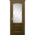 Межкомнатная дверь La Porte серия New Classic модель 200.4 дуб коньяк со стеклом Ромб