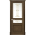 Межкомнатная дверь La Porte серия New Classic модель 200.2 дуб миндаль витраж с бевелсами Танго