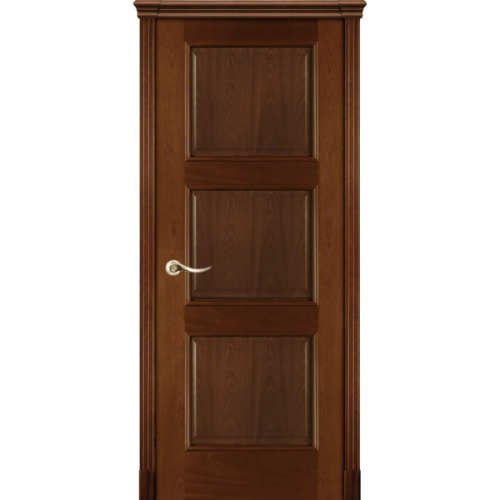 Межкомнатная дверь La Porte серия Classic модель 300.9 красное дерево глухая