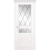 Межкомнатная дверь La Porte серия New Classic модель 200.2 эмаль белая со стеклом Ромб