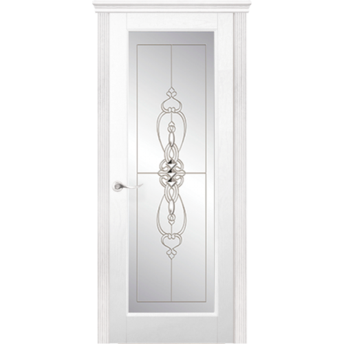 Межкомнатная дверь La Porte серия New Classic модель 200.6 ясень бланко контур с бевелсами Мальта