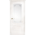 Межкомнатная дверь La Porte серия Classic модель 300.2 ясень бланко со стеклом Дана