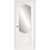 Межкомнатная дверь La Porte серия Classic модель 300.4 ясень бланко со стеклом Джулия