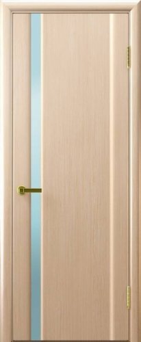 Межкомнатная дверь Regidoors Vetro Техно-1 Беленый дуб стекло