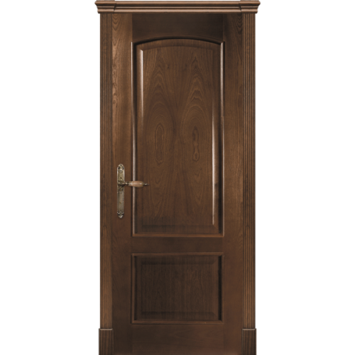 Межкомнатная дверь La Porte серия Classic модель 300.2 красное дерево глухая