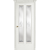 Межкомнатная дверь La Porte серия Classic модель 300.8 ясень бланко со стеклом Рим