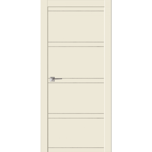 Межкомнатная дверь La Porte серия Modern модель 100.2.2 эмаль слоновая кость глухая
