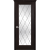Межкомнатная дверь La Porte серия New Classic модель 200.6 ясень браун со стеклом Ромб