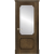 Межкомнатная дверь La Porte серия New Classic модель 200.3 дуб миндаль со стеклом Адель