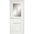 Межкомнатная дверь La Porte серия Classic модель 300.1 ясень бланко с матовым стеклом Алет