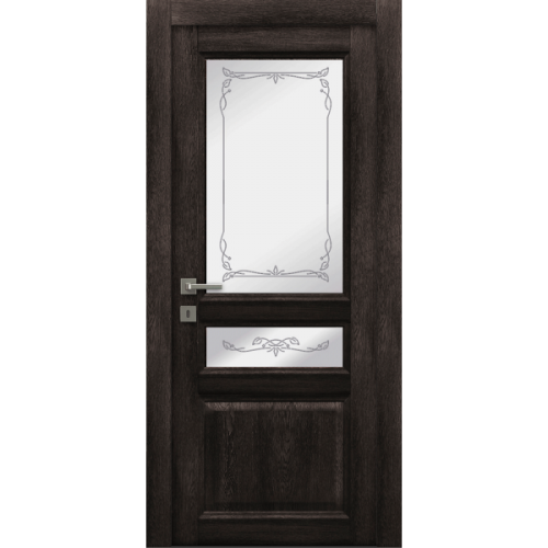 Межкомнатная дверь La Porte серия Master модель 400.3 конго стекло Моника