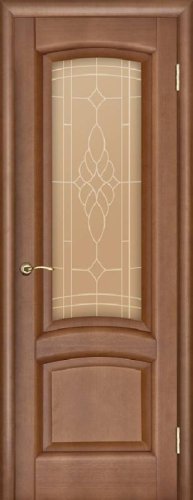 Межкомнатная дверь Regidoors Gracia Лаура Темный анегре стекло