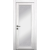 Межкомнатная дверь La Porte серия Master модель 400.1 аляска стекло Флора