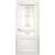 Межкомнатная дверь La Porte серия New Classic модель 200.2 ясень бланко витраж с бевелсами Танго