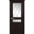 Межкомнатная дверь La Porte серия New Classic модель 200.2 ясень браун со стеклом Ромб