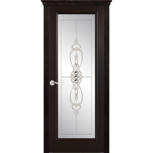 Межкомнатная дверь La Porte серия New Classic модель 200.6 ясень браун контур с бевелсами Мальта