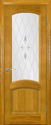 Межкомнатная дверь Regidoors Gracia Лаура Дуб Capri стекло