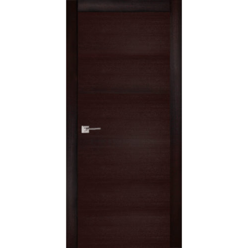 Межкомнатная дверь La Porte серия Modern модель 100.1 ясень браун глухая