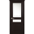 Межкомнатная дверь La Porte серия New Classic модель 200.2 ясень браун с матовым стеклом Крит