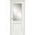 Межкомнатная дверь La Porte серия Classic модель 300.3 ясень бланко со стеклом Дельта